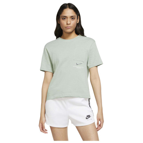 Nike Γυναικεία κοντομάνικη μπλούζα NSW Swsh